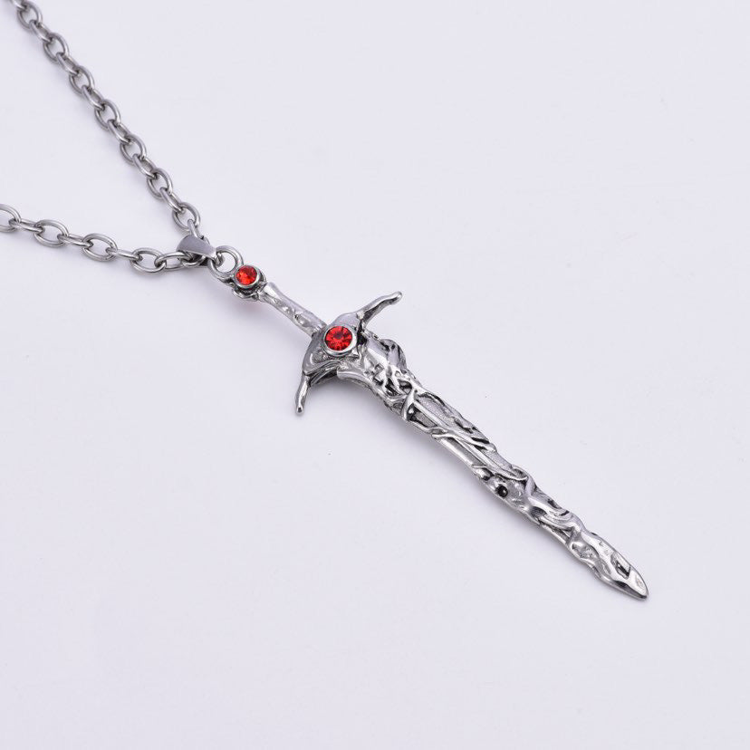 “Enigma’s Blade” Talisman in Silver